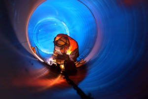 26148750 - pipe welding on the pipeline construction