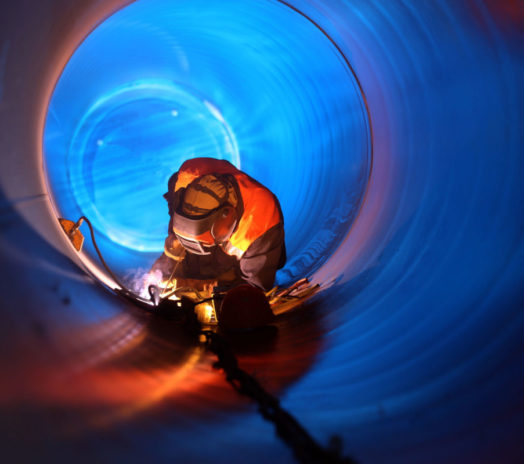 26148750 - pipe welding on the pipeline construction